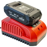 Аккумулятор с зарядным устройством ELITECH 1820.131800-A1 (18В + 18В/2 Ah)