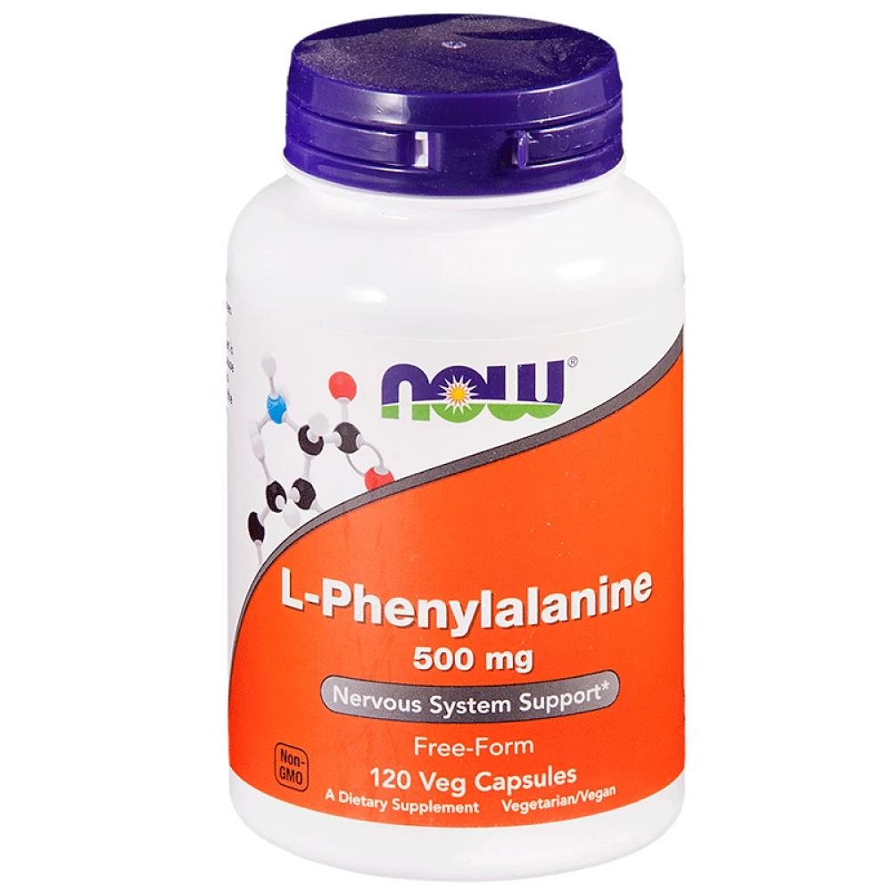 

Аминокислоты Now Foods L-Phenylalanine 500 мг Veg (120 капсул)