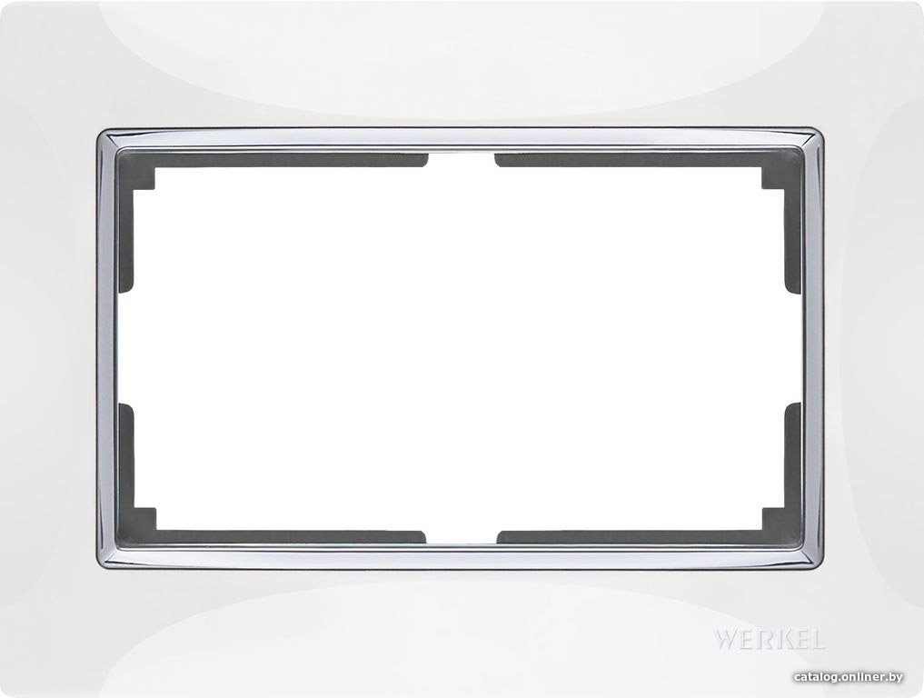 Рамка Werkel Snabb WL03-Frame-01-DBL (белый)