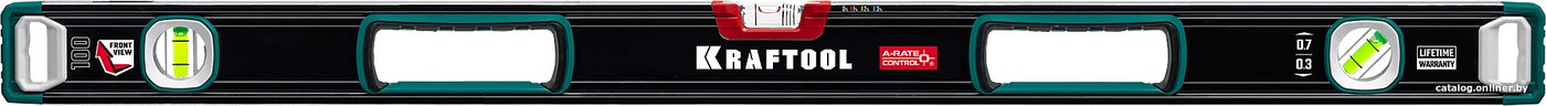 Уровень строительный KRAFTOOL A-rate Control 34986-100