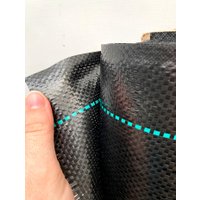 Укрывной материал GreenTerra Агроткань для дорожек между грядками 0,6х50м (100 г/м2, черный) UV