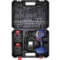 Ударная дрель-шуруповерт Витязь ДА-1020-У13М 18012027 (с 2-мя АКБ, кейс, набор оснастки)