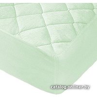 Защитный наматрасник Vegas Cotton S1 160x200 (фисташковый)
