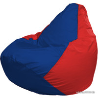Кресло-мешок Flagman Груша Г2.1-122 (синий/красный)