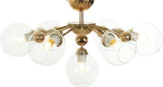 

Люстра средней высоты Lumina Deco Devoli LDC 8040-7 F.GD+PR