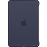 Чехол для планшета Apple Silicone Case for iPad mini 4 (Midnight Blue) [MKLM2ZM/A]