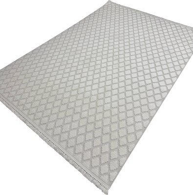 

Ковер для жилой комнаты Radjab Carpet Поло Прямоугольник PL 246 12447RK (0.8x1.5, Cream)