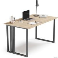 Стол Mio Tesoro Франко 100x60 (дуб сонома/черный)