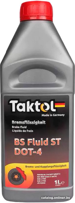 Тормозная жидкость Taktol BS Fluid ST DOT-4 1л