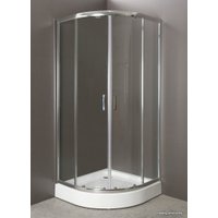 Душевой уголок BelBagno UNO-R-2-90-C-Cr 90x90 (прозрачное стекло)