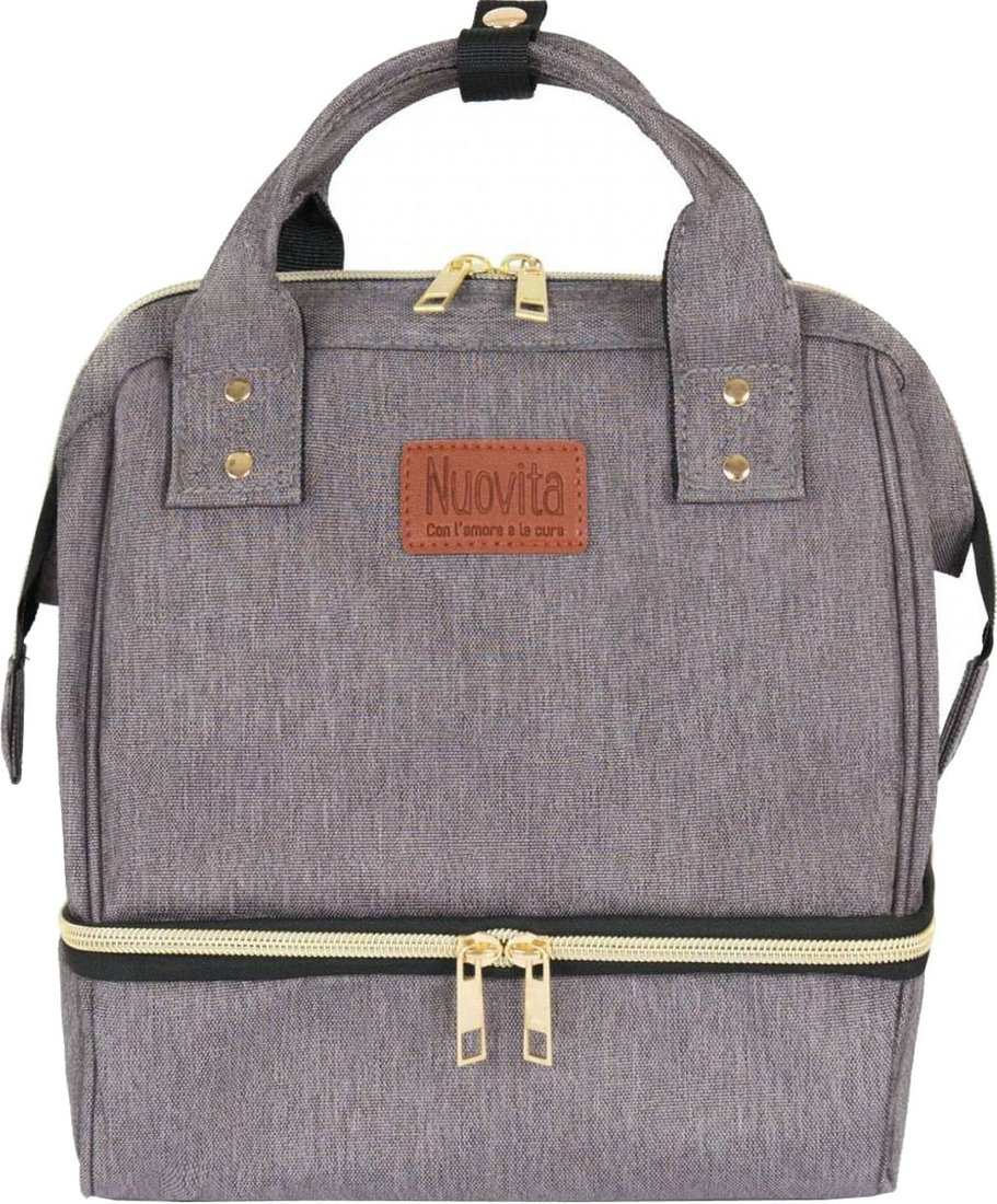 

Рюкзак для мамы Nuovita Capcap Mini (коричневый)