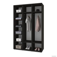 Шкаф распашной Modern Стоун С31 (венге/млечный дуб)