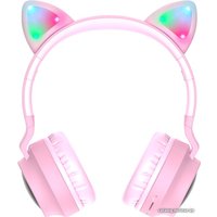 Наушники Hoco W27 (розовый)