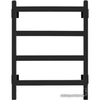 Полотенцесушитель Granula Квадро 40x60 (терморегулятор, черный матовый)