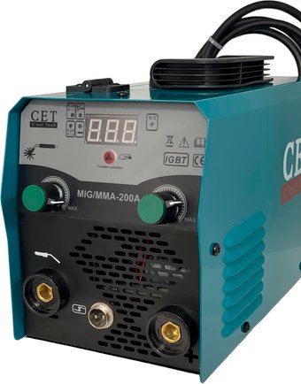 Сварочный инвертор CET MIG/MMA 200A (съемный рукав)