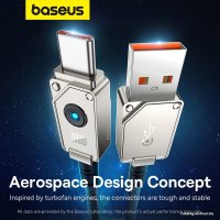 Кабель Baseus Unbreakable Series USB Type-A - USB Type-C (1 м, белый)