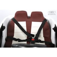 Детский электромобиль RiverToys М555БХ (белый)