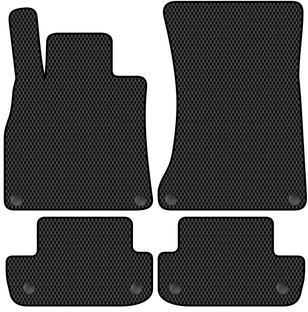 

Комплект ковриков для авто Alicosta Mercedes-Benz S-Class VI (купе / C217) 2014 - 2020 (черный, ромб)