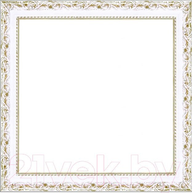 Фоторамка Декарт 50x50 8Л3507 (белый с золотом)