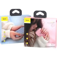 Внешний аккумулятор Baseus Mini Q Hand Warmer PPALL-CXQ04 10000mAh (розовый)