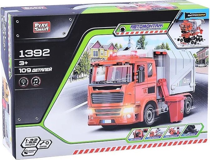 

Конструктор Play Smart Автомонтаж 1392