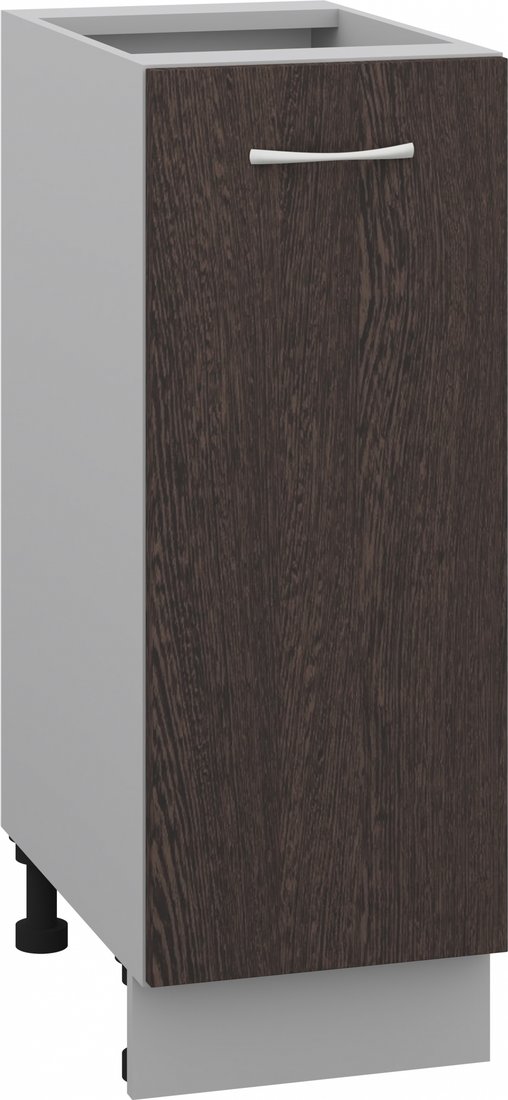 

Шкаф напольный Кортекс-мебель Корнелия Лира НШ30р без столешницы (венге)