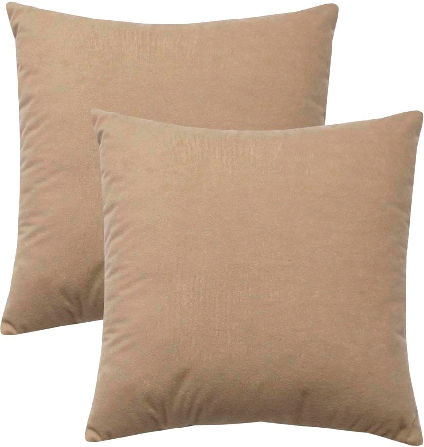 Декоративная подушка Matex Velours 49-784 (2шт, кофейный)