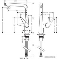 Смеситель Hansgrohe Talis Select S 72820800