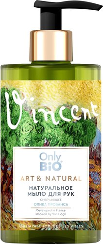 Only Bio Мыло жидкое Art & Natural Смягчающее Олива Прованса и сандал (420 мл)