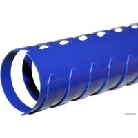 Пластиковая пружина для переплета РеалИСТ Пластик 22 мм (синий)