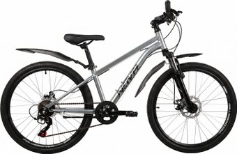 Novatrack Battler 24 24SHD.BATTLER.12SL6 (серебристый)