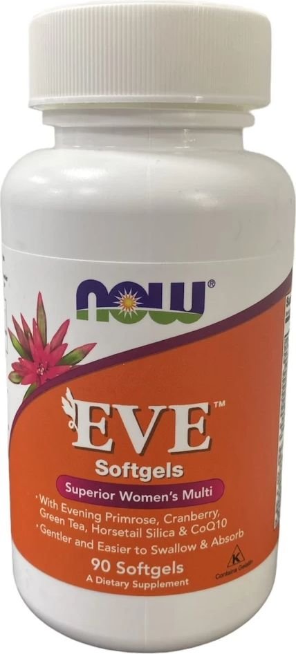 

Витамины, минералы Now Foods Eve Womans Multi (90 капсул)