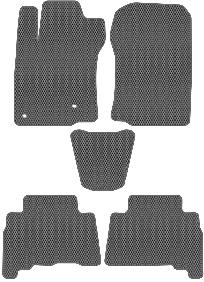 

Комплект ковриков для авто Alicosta Lexus GX460 II (suv / J150) 2009 - 2013 (серый, ромб)