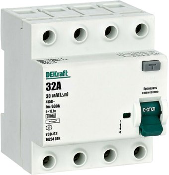 Устройство защитного отключения DEKraft УЗО-03 14234DEK