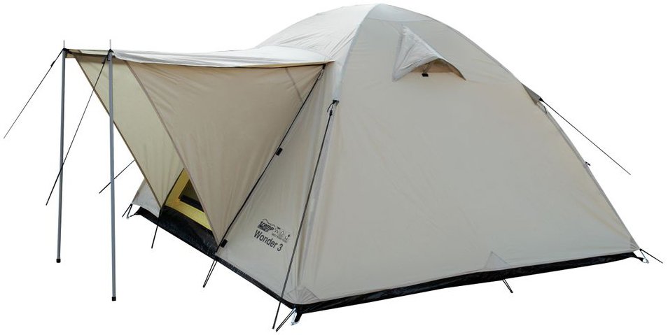 

Треккинговая палатка Tramp Lite Wonder 2 (песочный)