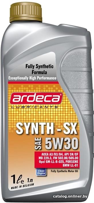 Моторное масло Ardeca SYNTH-SX 5W-30 1л