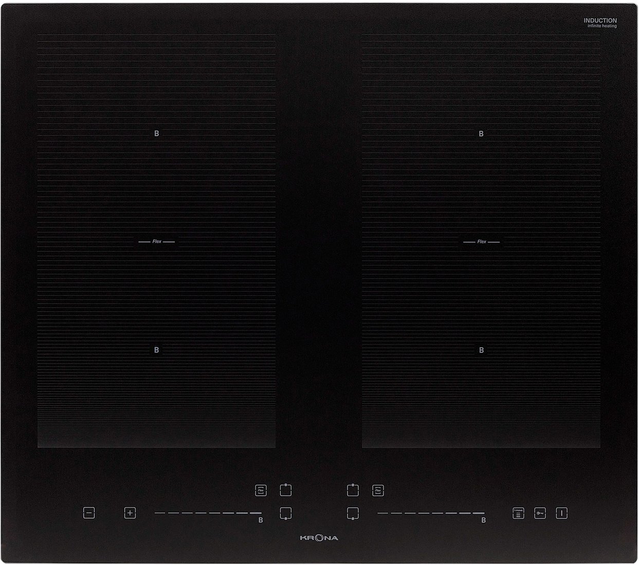 Варочная панель Krona Onyx ih 60 BL