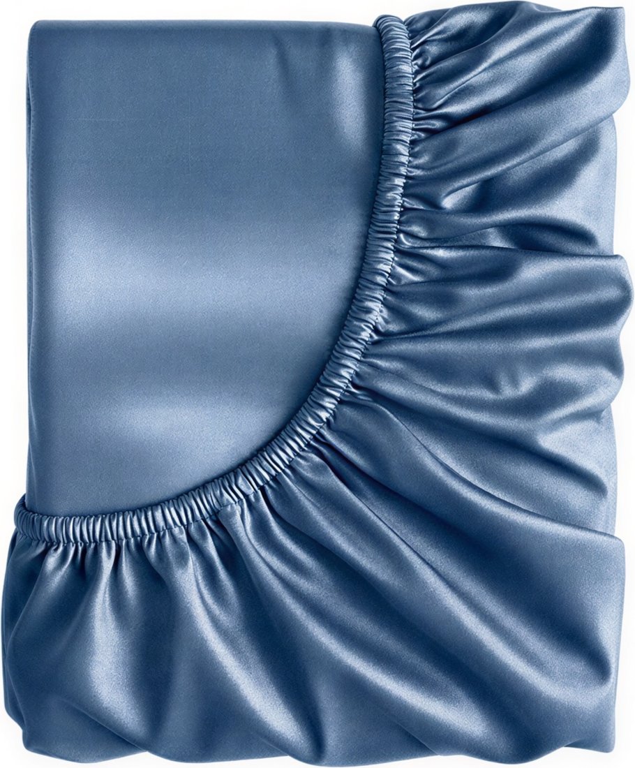 Простыня Goldtex Perle Tencel Дельфиниум 200x200x40 8030T