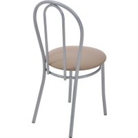 Стул Фабрикант Тюльпан (DO №853 кофе с молоком/AL)