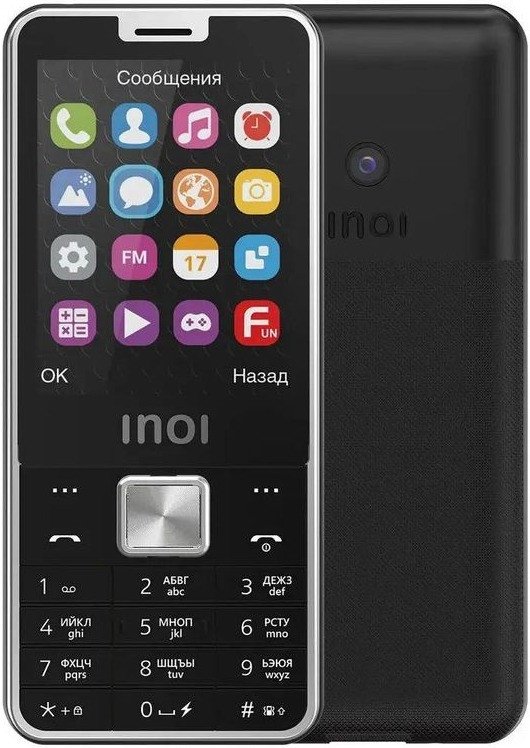 Кнопочный телефон Inoi 289 (черный)