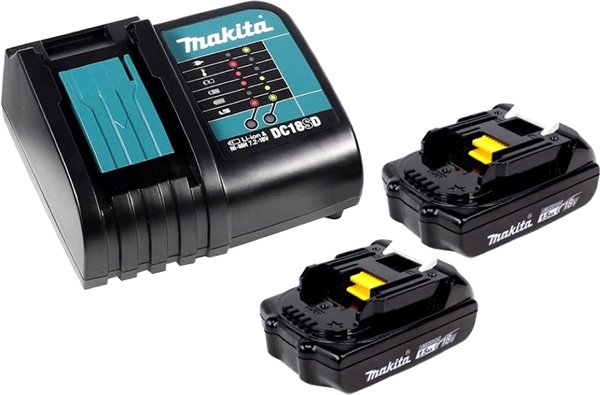 

Аккумулятор с зарядным устройством Makita BL1815N + DC18SD (18В/1.5 а*ч + 7.2-18В)