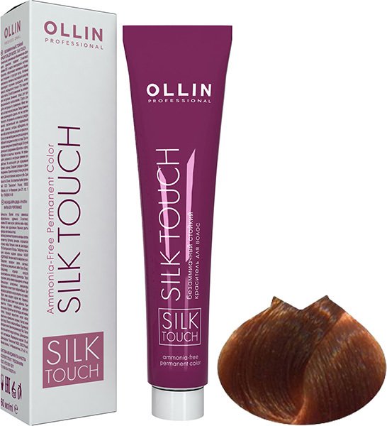 

Крем-краска для волос Ollin Professional Silk Touch 9/43 блондин медно-золотистый