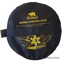Спальный мешок BalMax Аляска Camping Plus -10 (левая молния, черный/хаки)