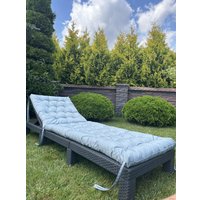 Матрас для шезлонга Loon Чериот 190х60 (светло-серый)