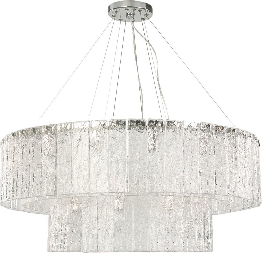 

Подвесная люстра Newport 10826+18/S nickel