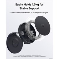 Держатель Baseus MagPro Magnetic Foldable Phone Mount (черный)