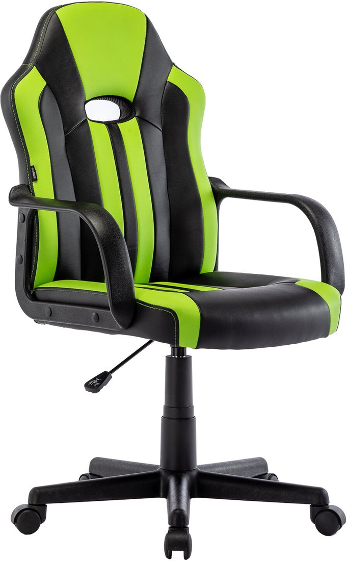 

Игровое (геймерское) кресло Brabix GM-202 (черный/зеленый)