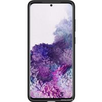 Чехол для телефона Spigen Liquid Air для Galaxy S20 Plus ACS00754 (матово-черный)
