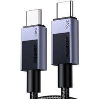 Кабель Ugreen L513 45067 USB Type-C - USB Type-C (1 м, черный)