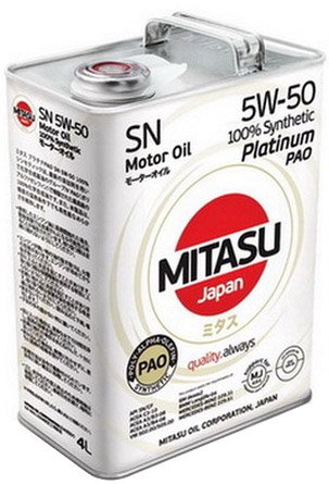 

Моторное масло Mitasu MJ-113 5W-50 4л